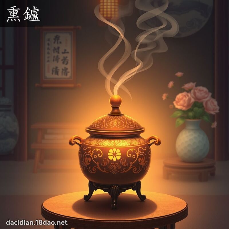 熏鑪 - 國語大辭典配圖