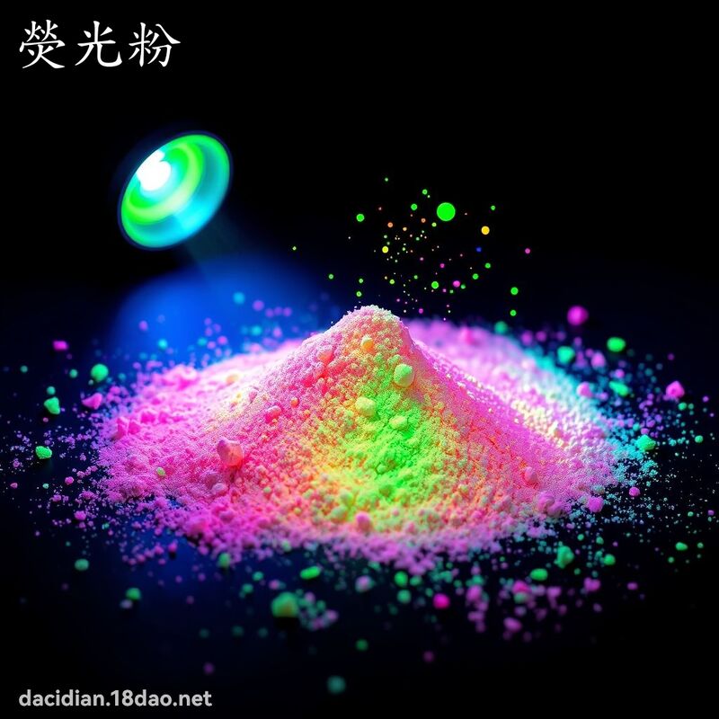熒光粉 - 國語大辭典配圖