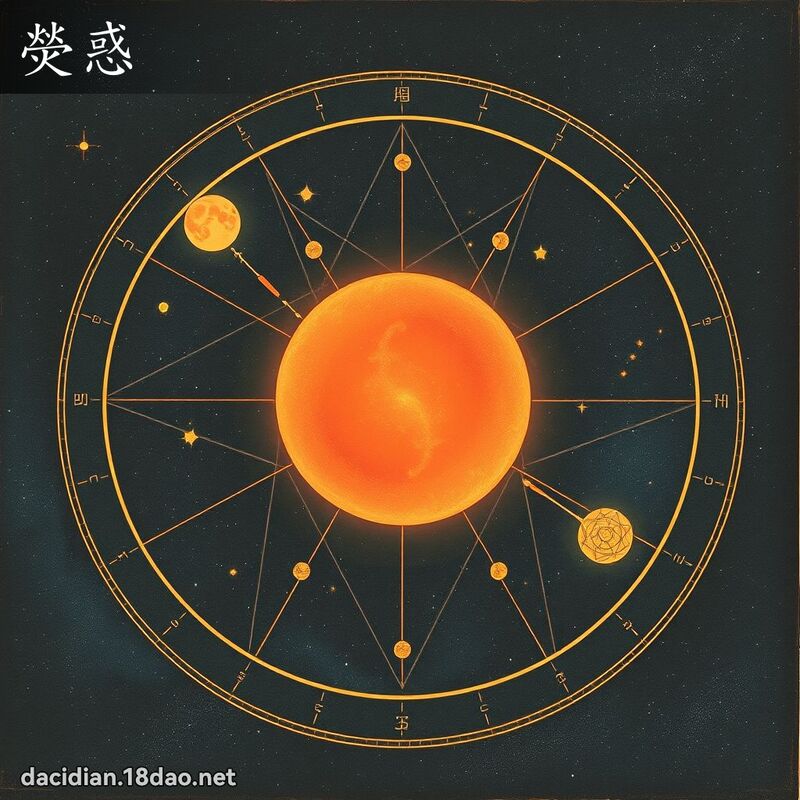 熒惑 - 國語大辭典配圖