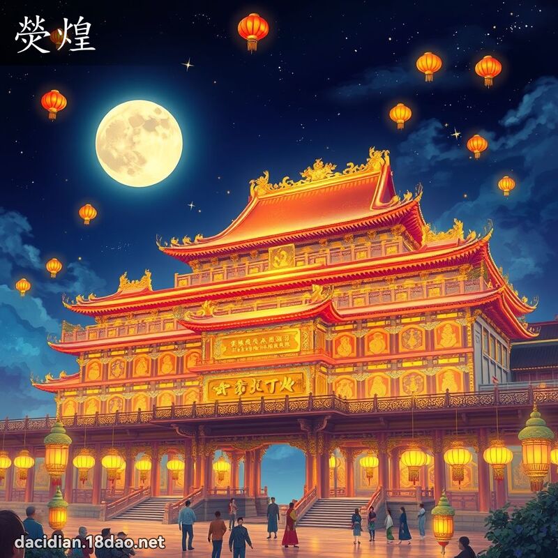 熒煌 - 國語大辭典配圖