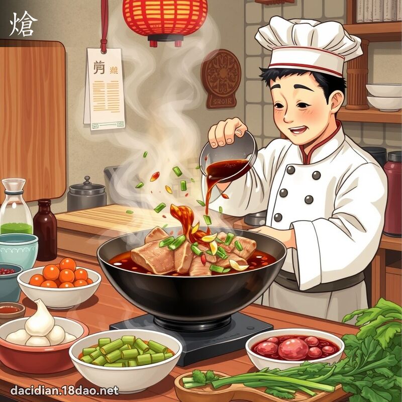 熗 - 國語大辭典配圖