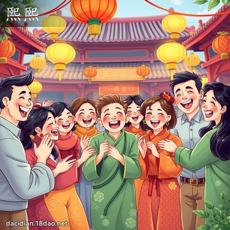 熙熙 - 國語大辭典配圖