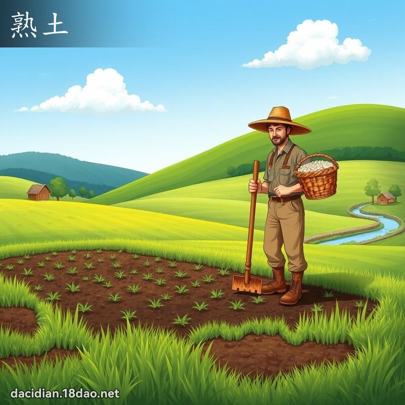 熟土 - 国语大辞典配图