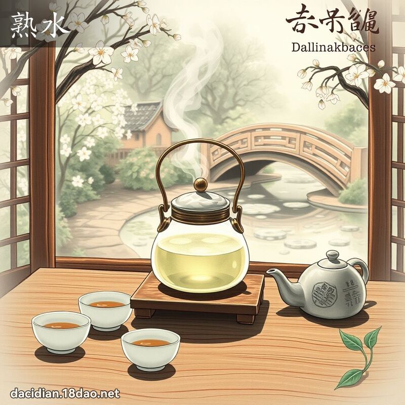 熟水 - 國語大辭典配圖