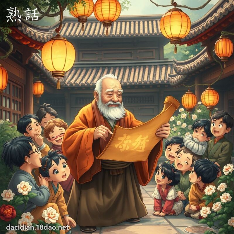 熟話 - 國語大辭典配圖
