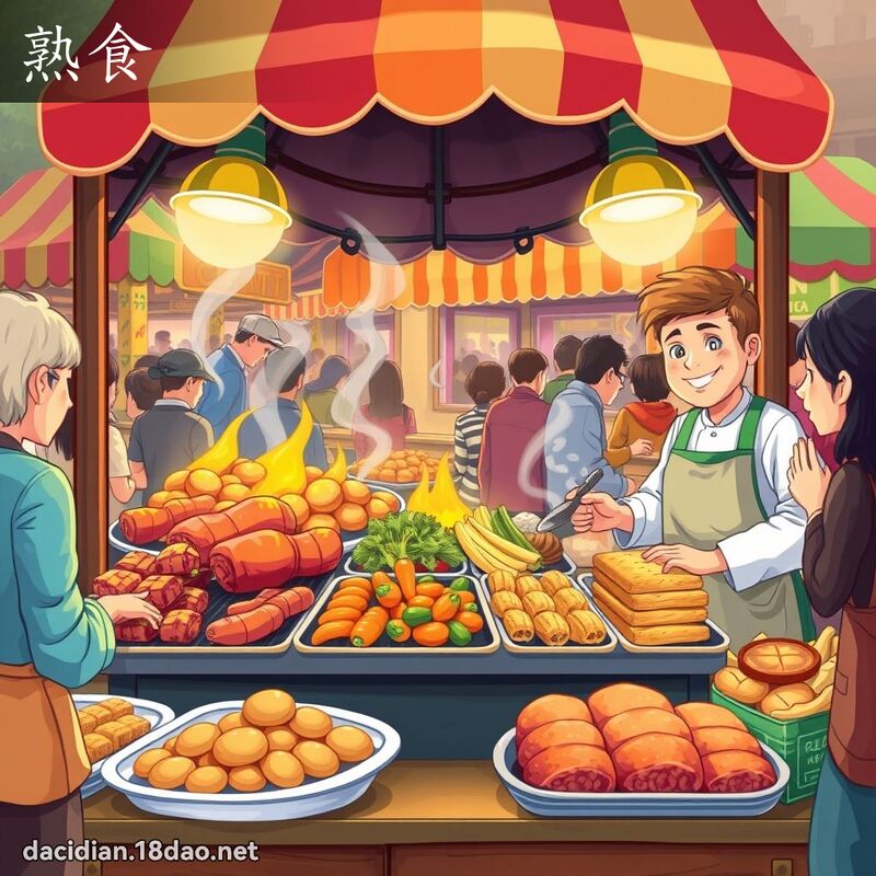 熟食 - 國語大辭典配圖