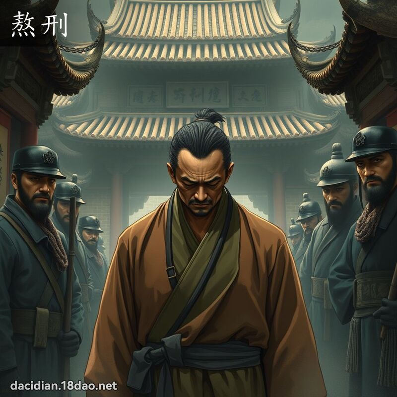 熬刑 - 国语大辞典配图