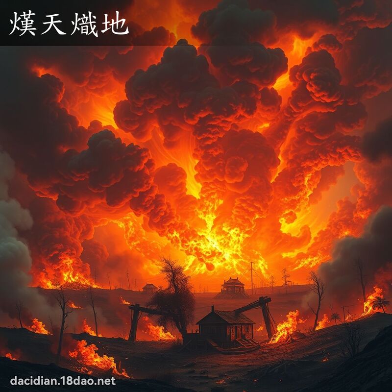 熯天熾地 - 國語大辭典配圖