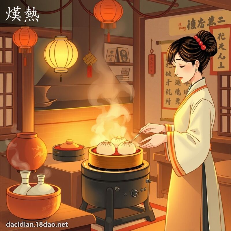 熯热 - 国语大辞典配图
