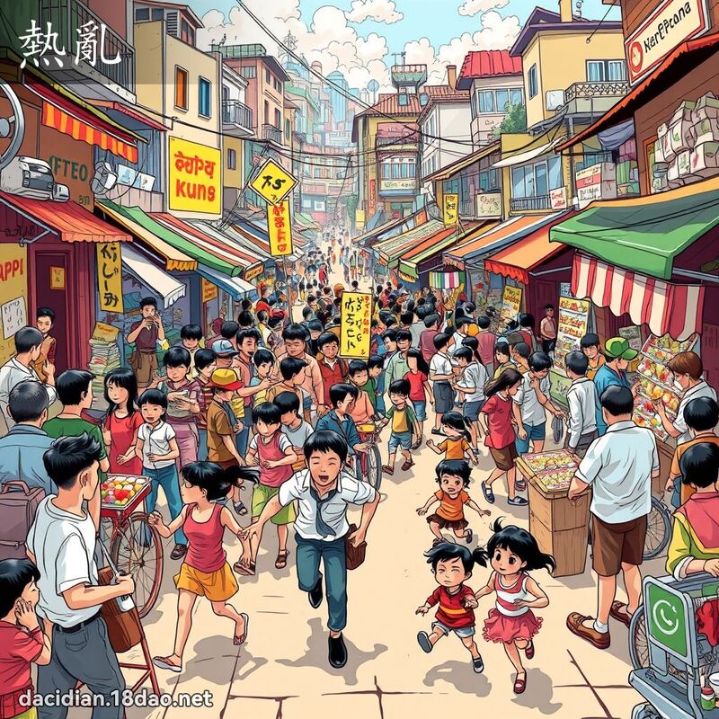 热乱 - 国语大辞典配图