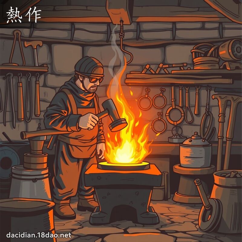 热作 - 国语大辞典配图