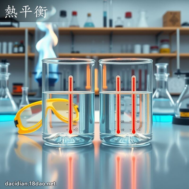 熱平衡 - 國語大辭典配圖