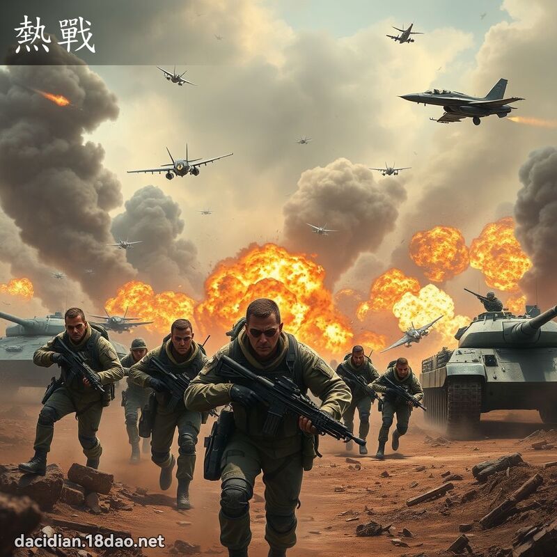 热战 - 国语大辞典配图