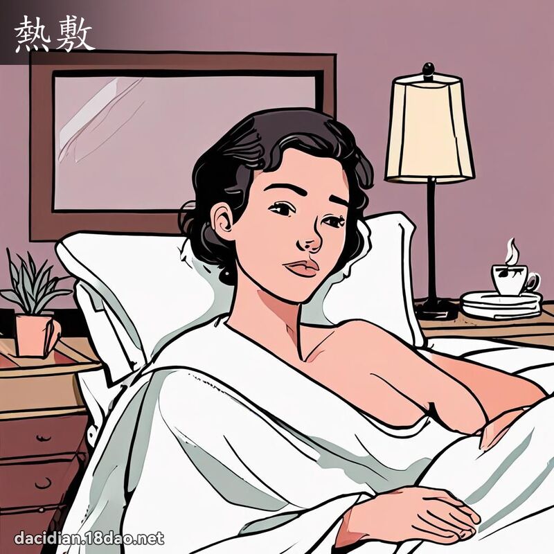 熱敷 - 國語大辭典配圖