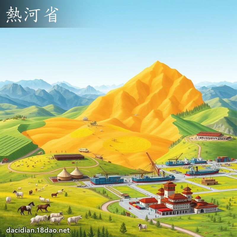 熱河省 - 國語大辭典配圖