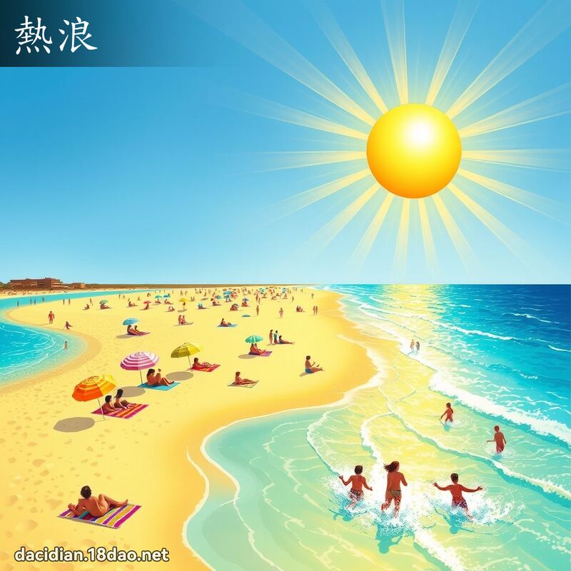 热浪 - 国语大辞典配图