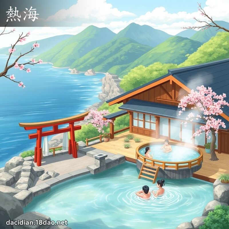 熱海 - 國語大辭典配圖