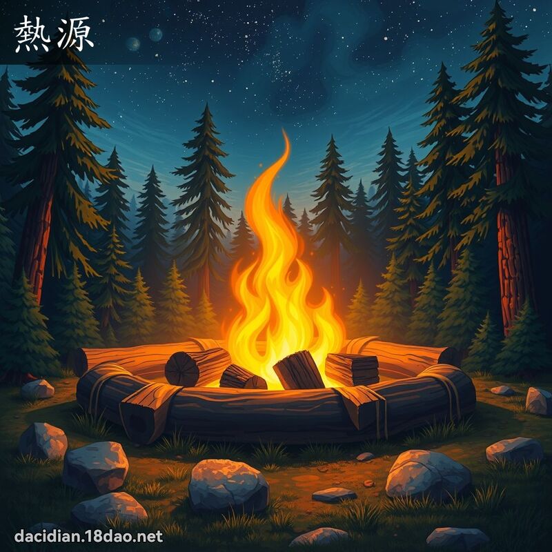 熱源 - 國語大辭典配圖