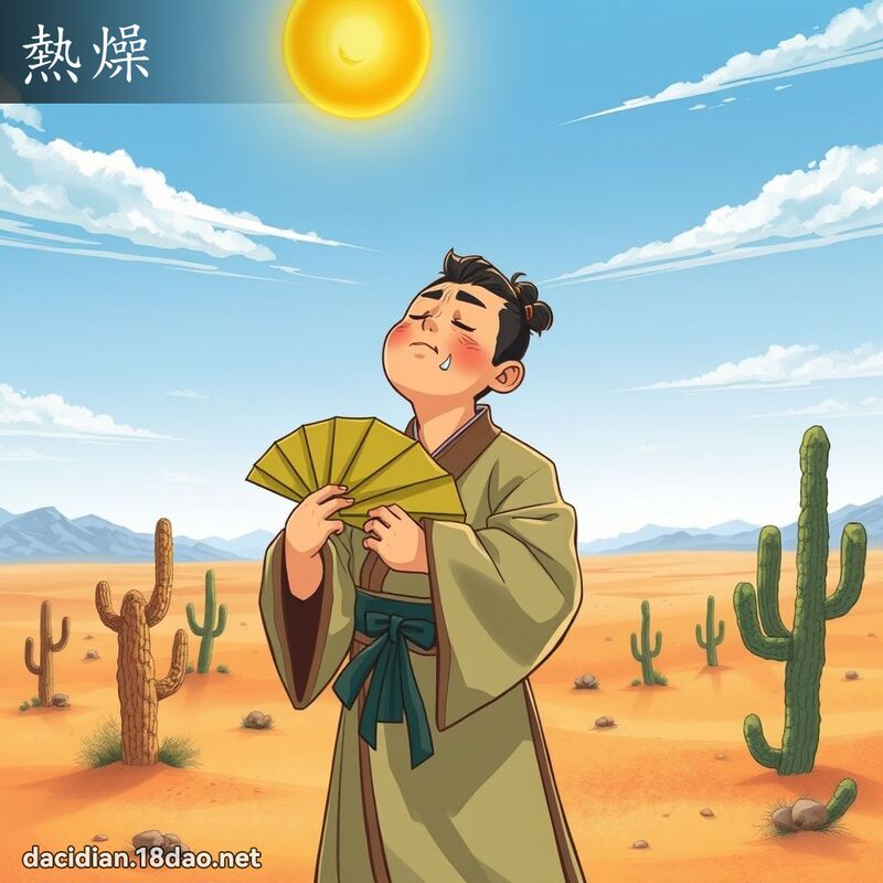 热燥 - 国语大辞典配图