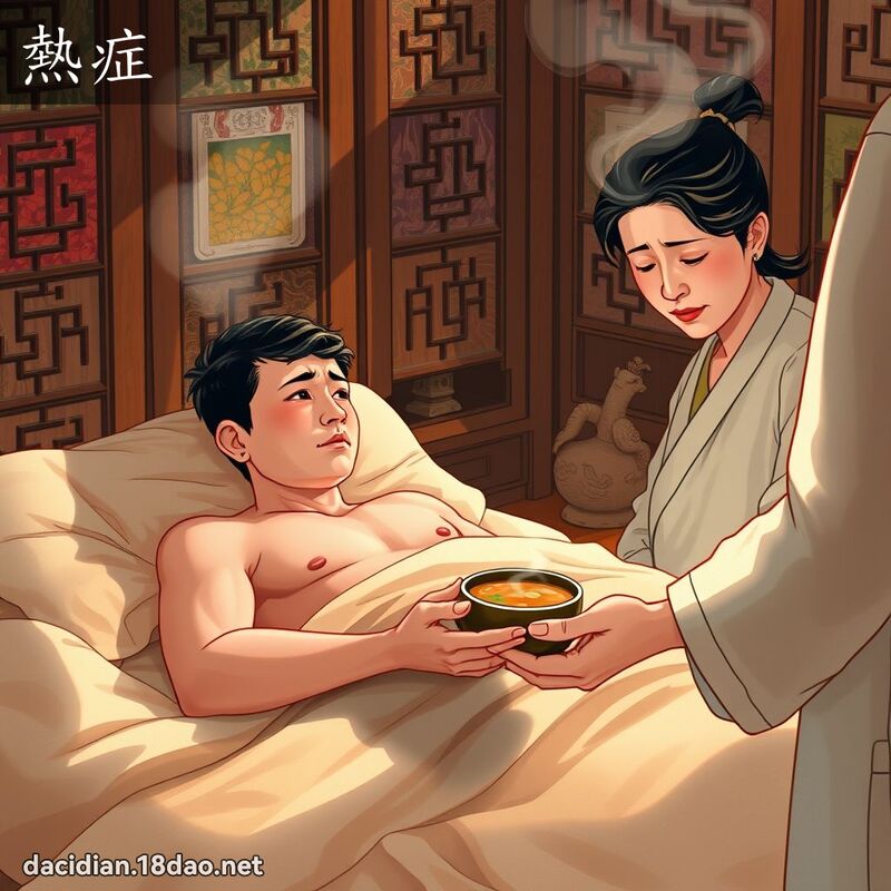 热症 - 国语大辞典配图