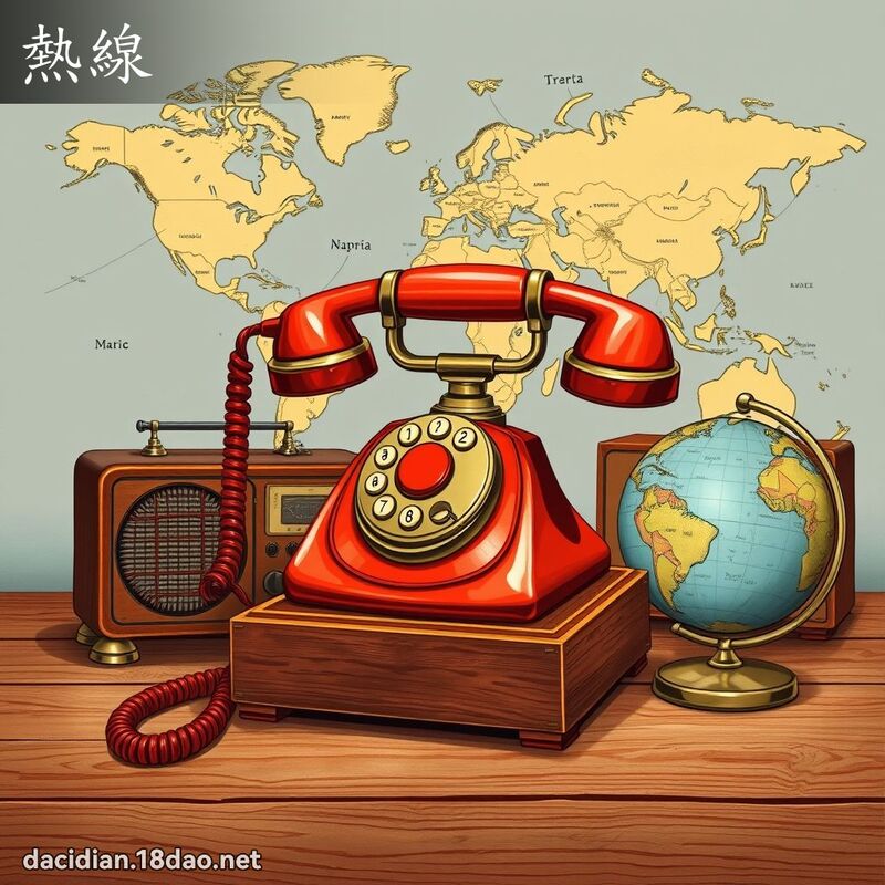 热线 - 国语大辞典配图