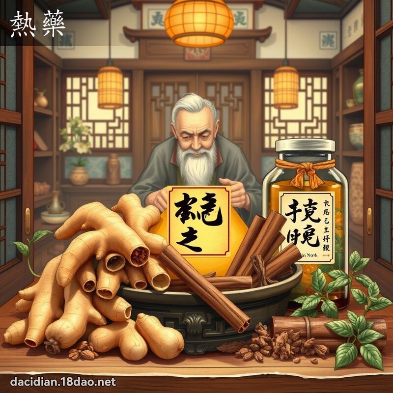 熱藥 - 國語大辭典配圖