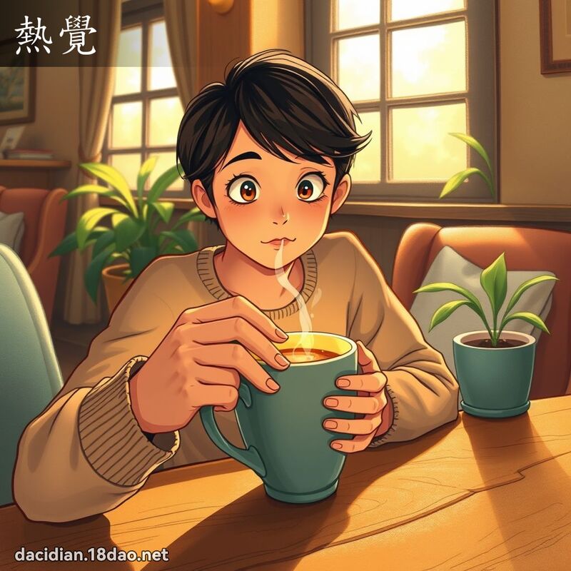 热觉 - 国语大辞典配图