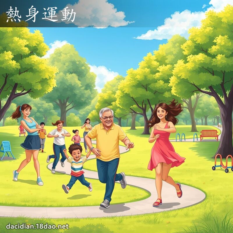 熱身運動 - 國語大辭典配圖