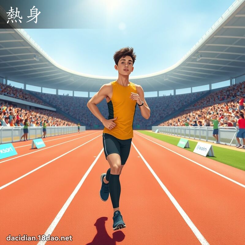 热身 - 国语大辞典配图