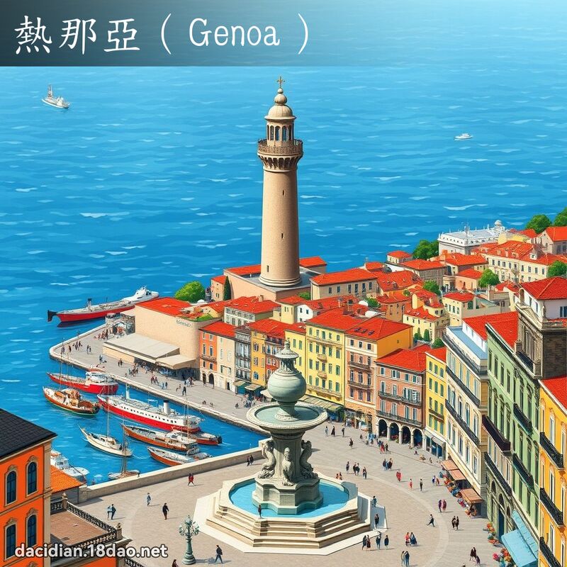 热那亚（Genoa） - 国语大辞典配图