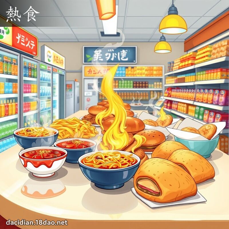 热食 - 国语大辞典配图
