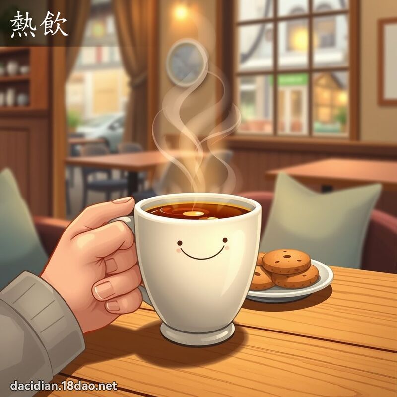 熱飲 - 國語大辭典配圖