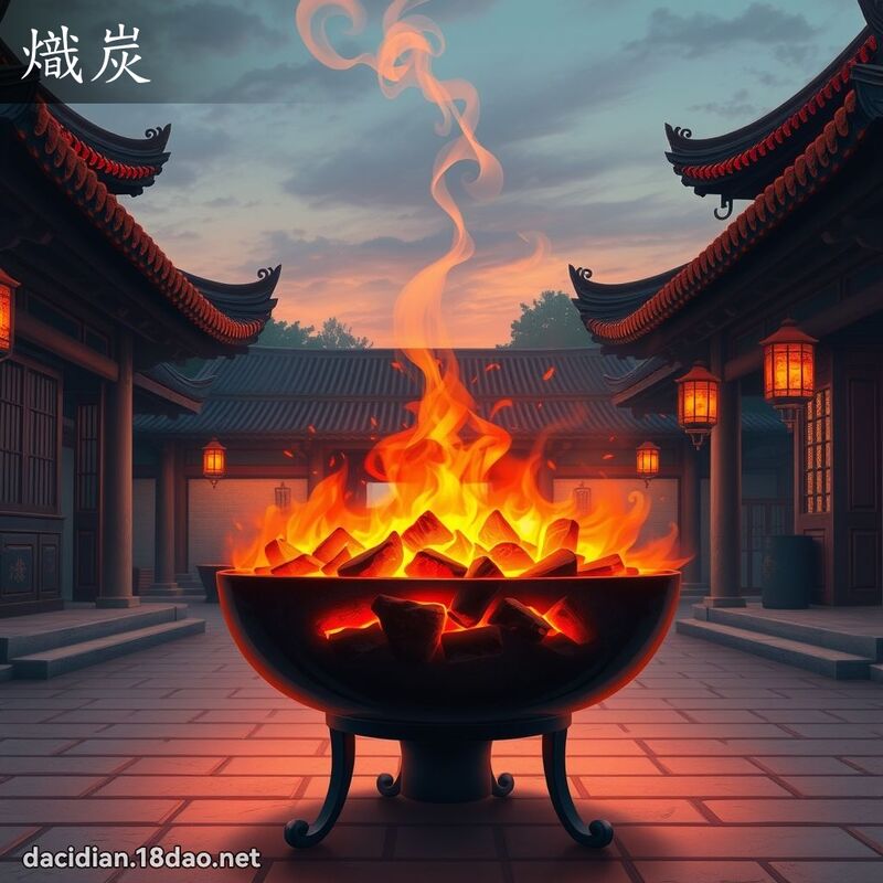 炽炭 - 国语大辞典配图