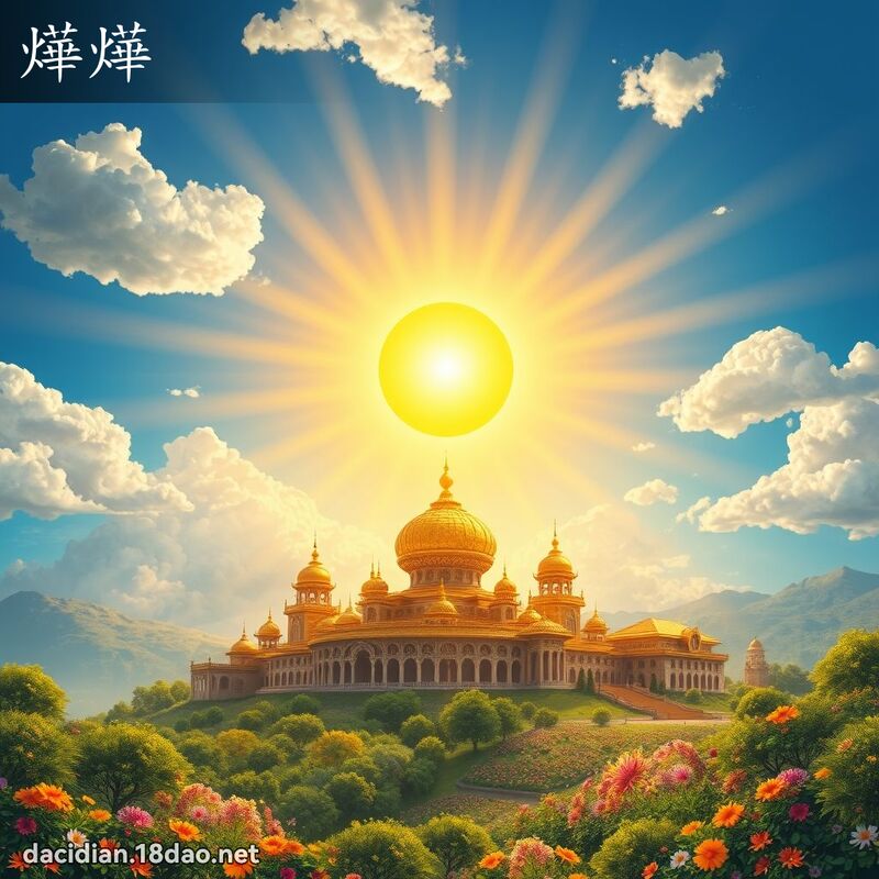 燁燁 - 國語大辭典配圖