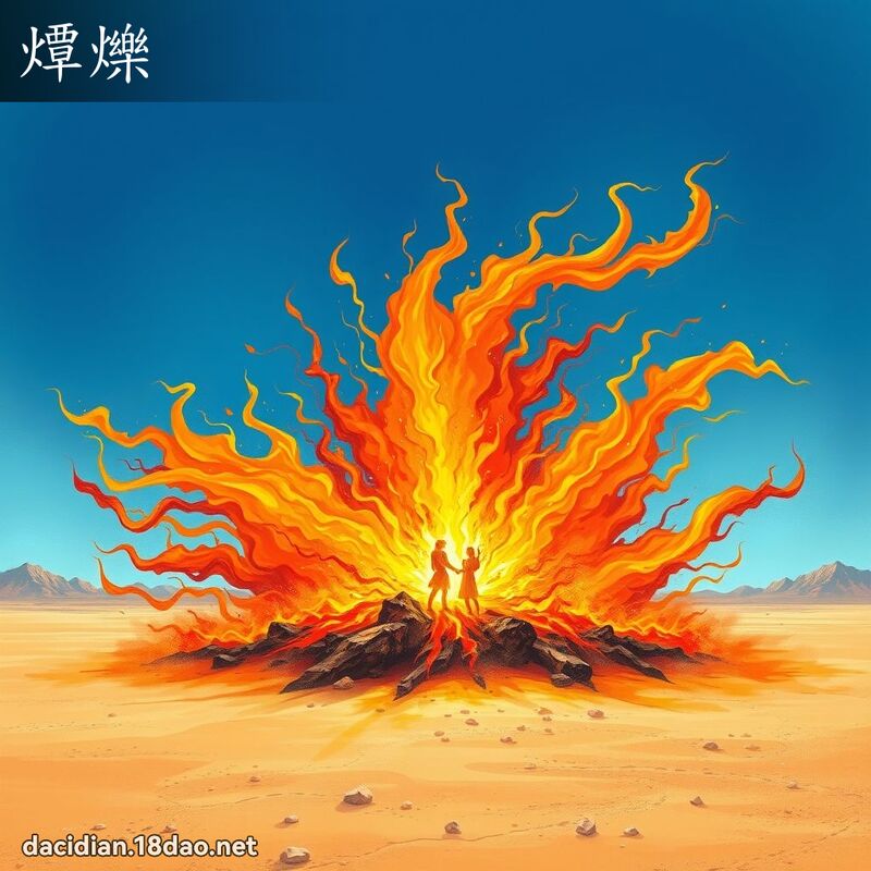 燂爍 - 國語大辭典配圖