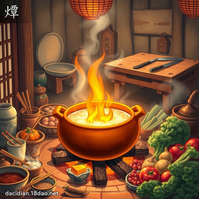 燂 - 國語大辭典配圖