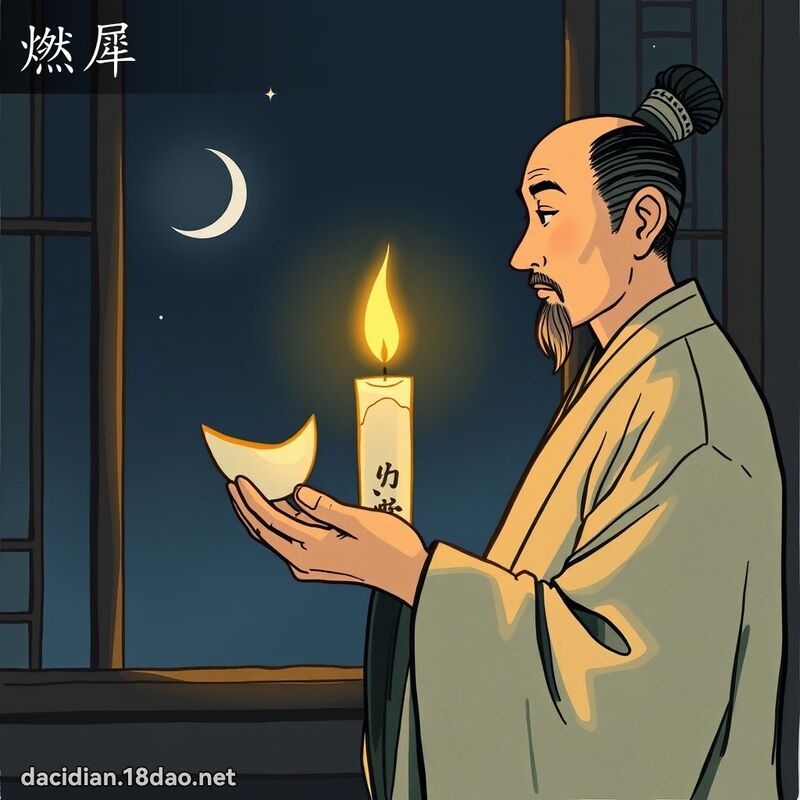 燃犀 - 国语大辞典配图