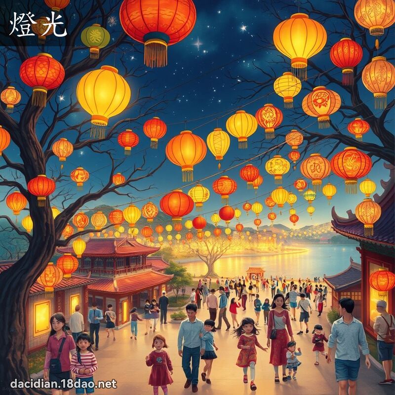 燈光 - 國語大辭典配圖