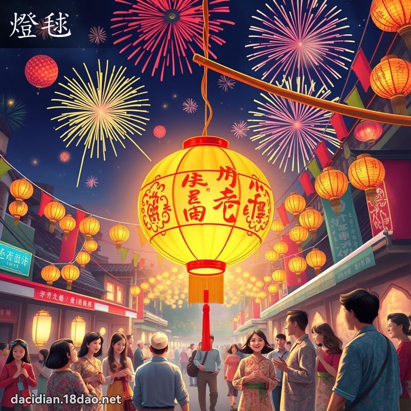 灯毬 - 国语大辞典配图
