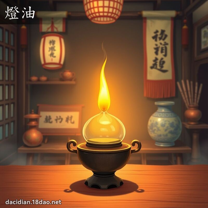 灯油 - 国语大辞典配图