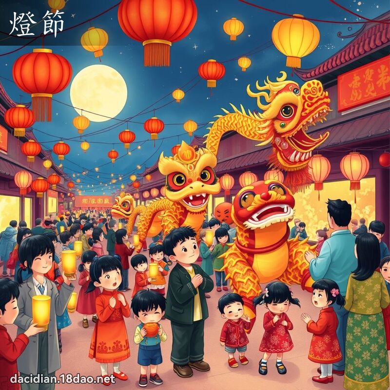 灯节 - 国语大辞典配图