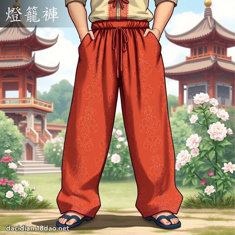 燈籠褲 - 國語大辭典配圖