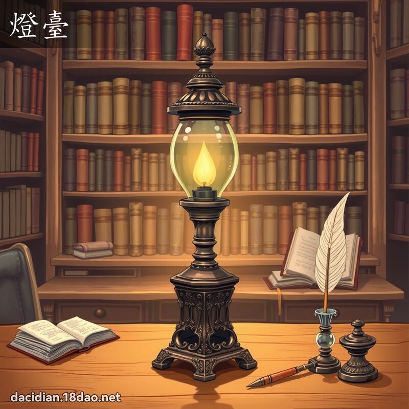 燈臺 - 國語大辭典配圖