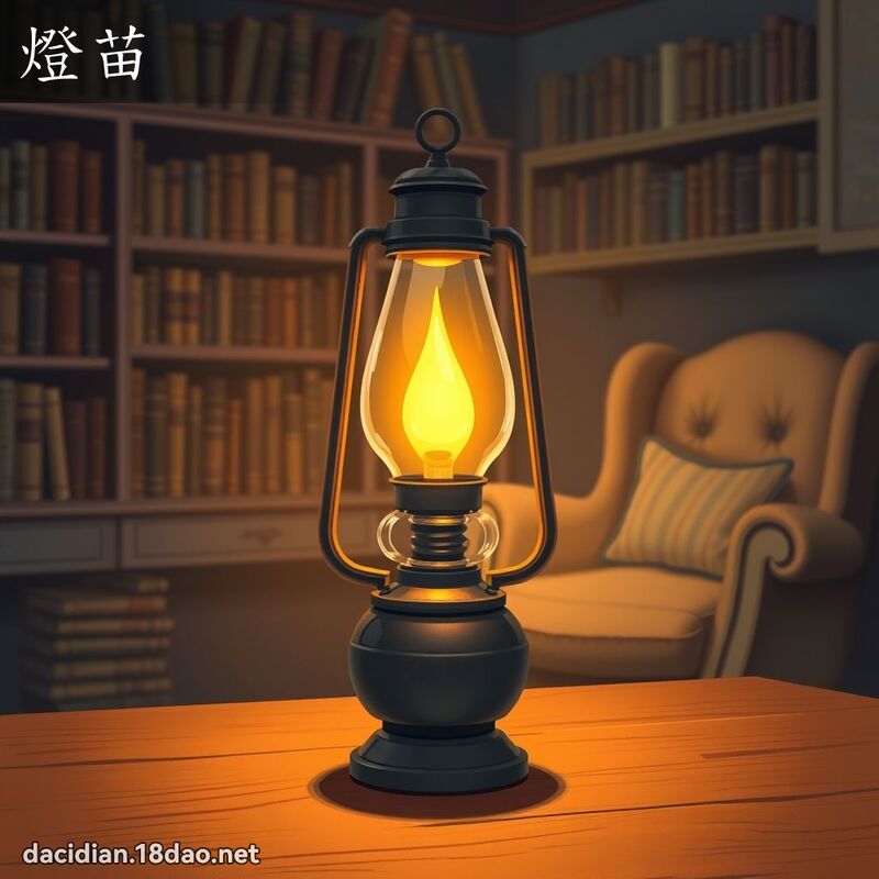 燈苗 - 國語大辭典配圖
