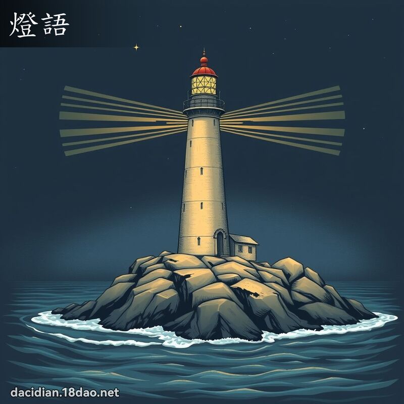 燈語 - 國語大辭典配圖