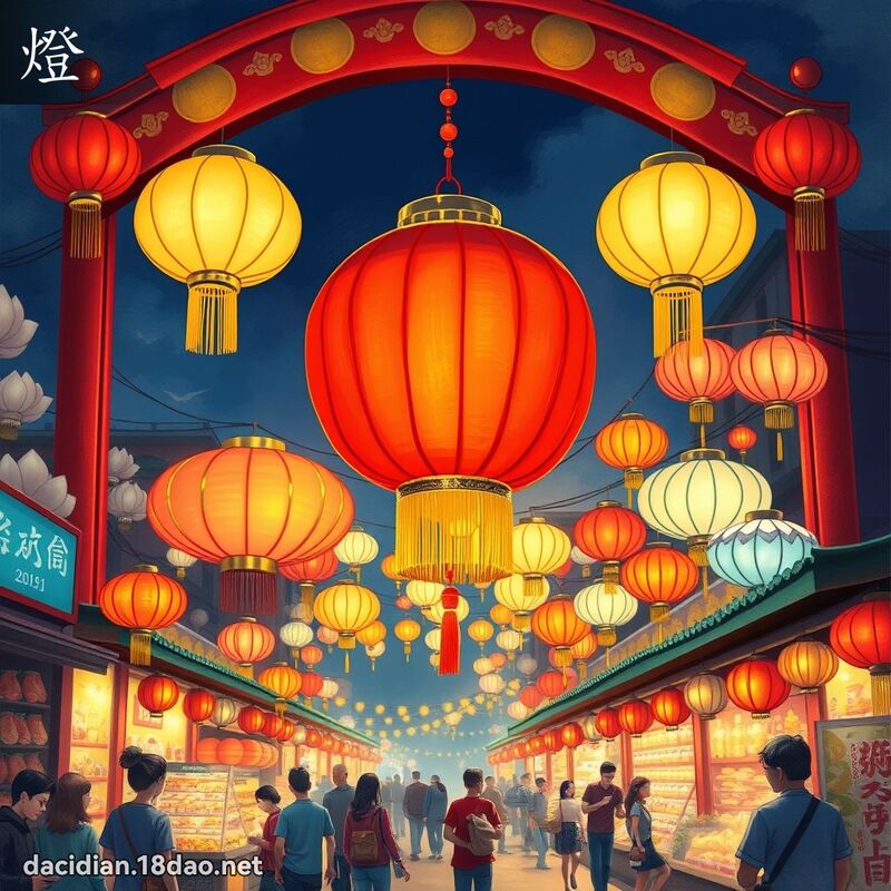 燈 - 國語大辭典配圖