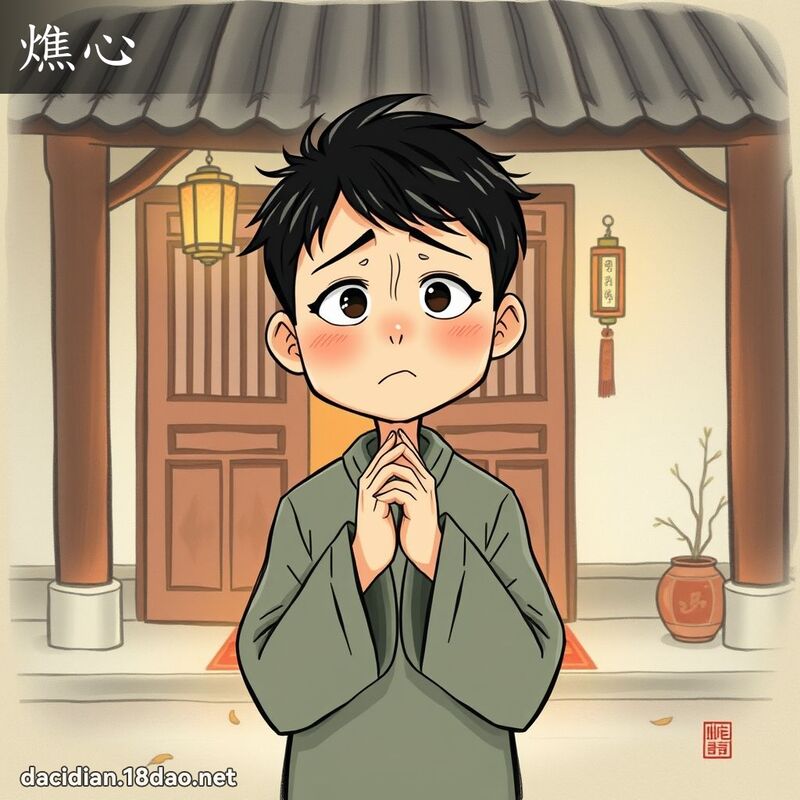 燋心 - 國語大辭典配圖