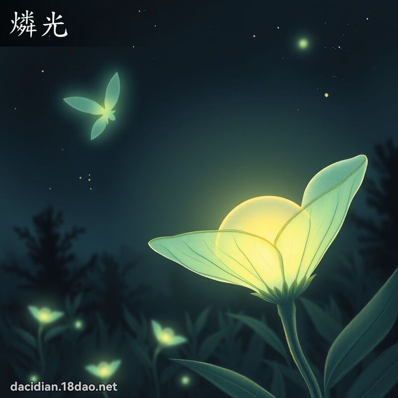 燐光 - 国语大辞典配图