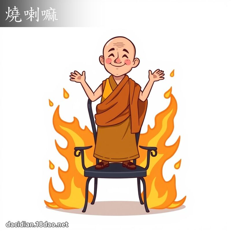 燒喇嘛 - 國語大辭典配圖