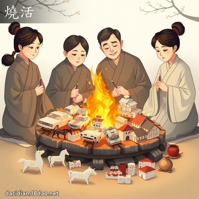 烧活 - 国语大辞典配图